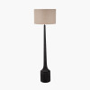 Marin Black Wood Tall Neck Floor Lamp Base