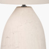 Erika White Vintage Textured Ceramic Floor Lamp