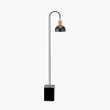 Mayfair Matt Black Domed Task Floor Lamp