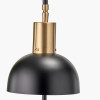 Mayfair Matt Black Domed Task Floor Lamp