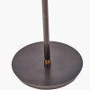 Emiliano Antique Bronze and Antique Brass Adjustable Task Floor Lamp