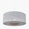 Patpong 50cm Grey Jute Easy Fit Pendant