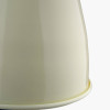 Piccolo Cream Metal Dome Pendant Shade Only