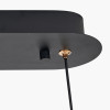 Astarion Matt Black and Gold 3 Drop LED Pendant