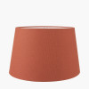 Winston 25cm Tobacco Handloom Tapered Lampshade