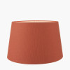 Winston 25cm Tobacco Handloom Tapered Lampshade