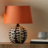 Winston 25cm Tobacco Handloom Tapered Lampshade