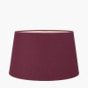 Winston 30cm Mulberry Handloom Tapered Lampshade