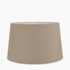 Winston 40cm Taupe Handloom Tapered Lampshade