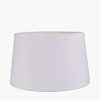 Winston 35cm White Handloom Tapered Lampshade