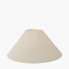 Harley 30cm Slubby Hopsack Empire Lampshade