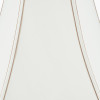 Lyla 30cm Cream Polysilk Bowed Lampshade