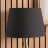 Adelaide 35cm Black Tapered Poly Cotton Lampshade