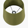 Adelaide 25cm Sage Tapered Cotton Mix Lampshade