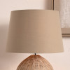 Adelaide 25cm Taupe Tapered Poly Cotton Lampshade