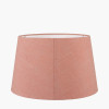 Milos 25cm Apricot Linen Tapered Lampshade