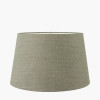 Milos 25cm Pistachio Green Linen Tapered Lampshade