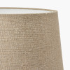 Milos 50cm Natural Linen Tapered Lampshade