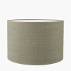 Edward 30cm Pistachio Green Linen Cylinder Lampshade