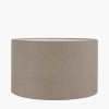 Edward 35cm Natural Linen Cylinder Lampshade