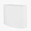 Mia 25cm Ivory Oval Cotton Mix Lampshade