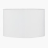 Mia 25cm Ivory Oval Cotton Mix Lampshade