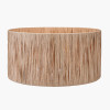 Tilia 30cm Natural Raffia Cylinder Lampshade