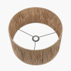 Tilia 30cm Natural Raffia Cylinder Lampshade