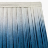 Scallop 25cm Blue Ombre Soft Pleated Tapered Lampshade