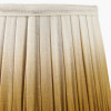 Scallop 25cm Mustard Ombre Soft Pleated Tapered Lampshade