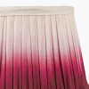 Scallop 35cm Red Ombre Soft Pleated Tapered Lampshade