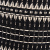 Ladakh 30cm Black and White Woven Cylinder Lampshade