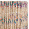 Langtang 30cm Multi Colour Woven Cylinder Lampshade