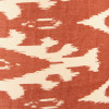 Lars 30cm Cinnamon Ikat Patterned Cylinder Lampshade