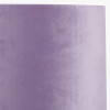 Rene 25cm Lilac Velvet Cylinder Lampshade