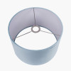 Rene 30cm Duck Egg Velvet Cylinder Lampshade