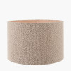 Rouen 30cm Taupe Boucle Cylinder Lampshade