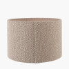 Rouen 30cm Taupe Boucle Cylinder Lampshade