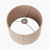 Rouen 30cm Taupe Boucle Cylinder Lampshade