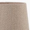 Martigues 30cm Taupe Boucle Tapered Lampshade