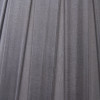 Maya 30cm Steel Grey Silk Box Pleat Tapered Lampshade