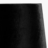 Aida 30cm Black Velvet Tapered Lampshade