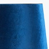 Aida 30cm Sapphire Velvet Tapered Lampshade