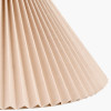 Amelia 35cm Natural Linen Hard Pleat Tapered Shade