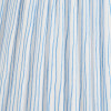 Thiago 30cm Ocean Blue Stripe Mushroom Pleat Shade