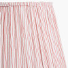 Thiago 35cm Cinnamon Stripe Mushroom Pleat Tapered Lampshade