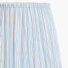 Thiago 40cm Ocean Blue Stripe Mushroom Pleat Shade