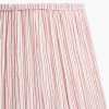 Thiago 45cm Cinnamon Stripe Mushroom Pleat Tapered Shade