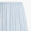 Thiago 45cm Ocean Blue Stripe Mushroom Pleat Shade