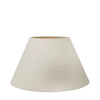 Seychelles 30cm Cream Slubby Cotton Empire Lampshade